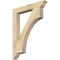 Ekena Millwork Westlake Traditional Rough Sawn Bracket, Douglas Fir, 4"W x 30"D x 38"H BKT04X30X38WTL01RDF - alternate 1